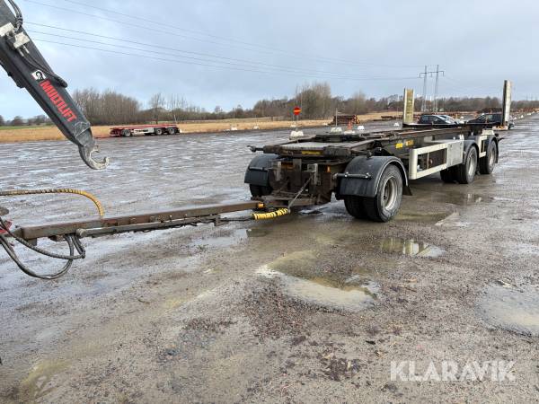 Lastväxlarsläp med tipp Kilafors T10/20 LSTB 60