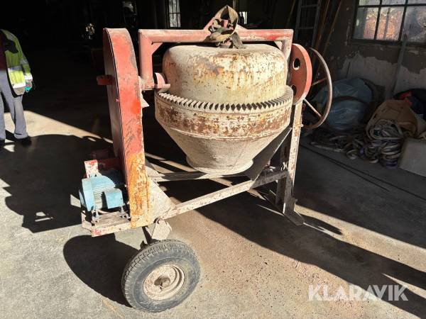 Betongblandare Tornborg Lundberg 150L
