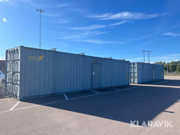 Mobil kylanläggning Bitzer/Güntner/CAREL 2 kompletta kylcontainrar med 2 st gaskylare