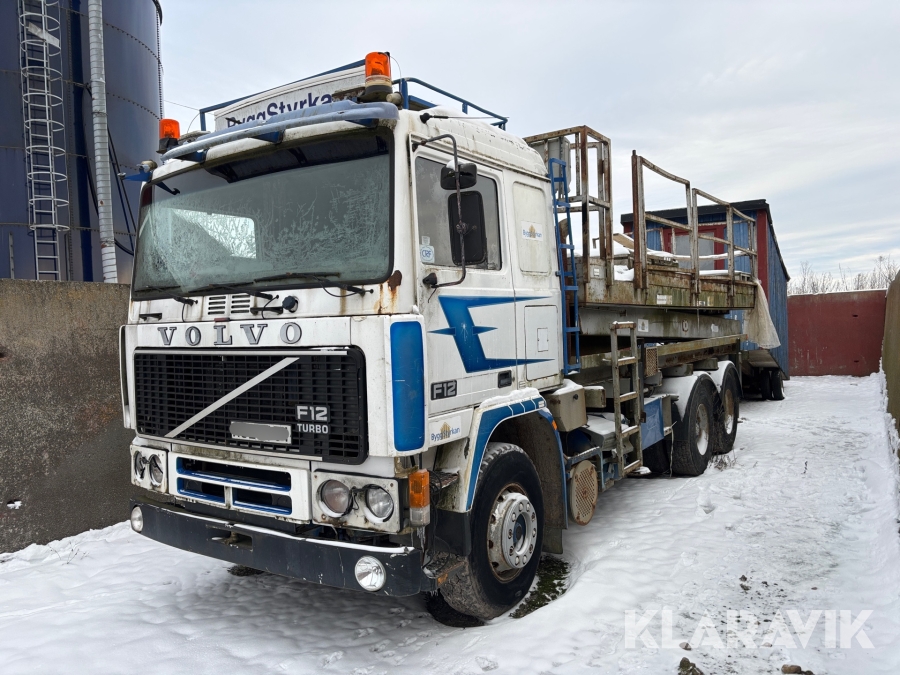 Mobil arbetsplattform på Volvo F12-chassi Marco M6-050440-D4