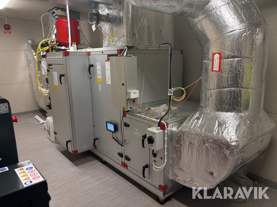 Fläktaggregat Envistar Flex för industri/resturang/lab