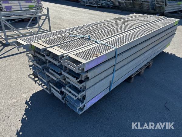 Stålplank Haki - Cirka 48st