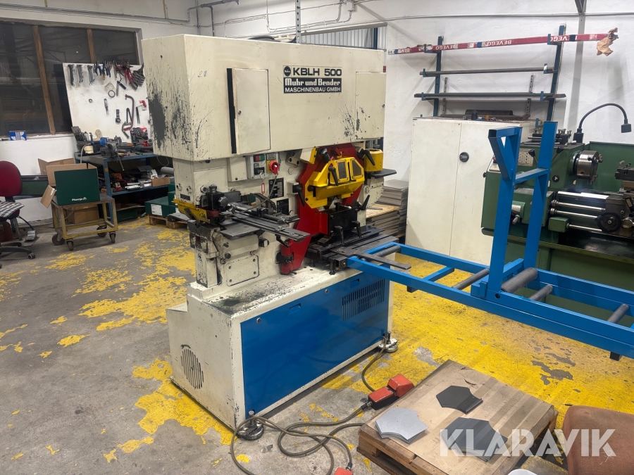 Metallklipp / Stansmaskin Mubea KBLH 500