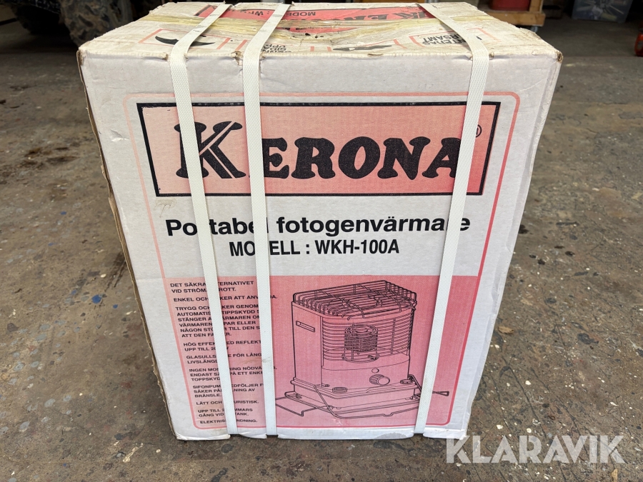 Portabel fotogenvärmare Kerona WKH-100A