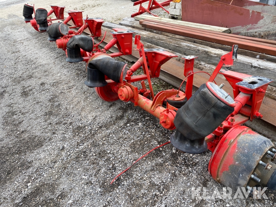 Axlar till tipptrailer Gigant 3st