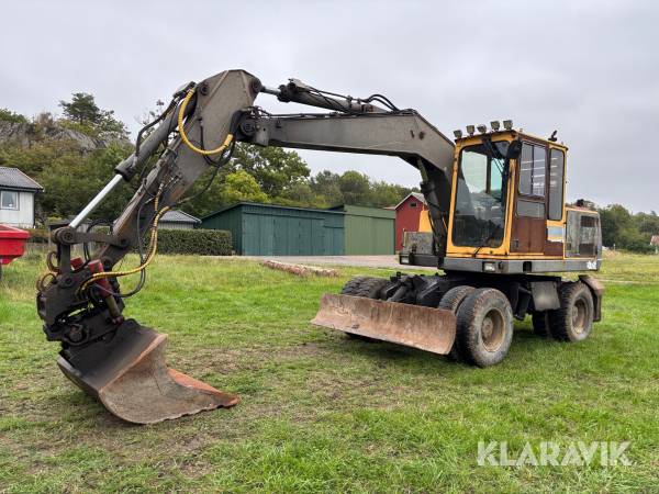 Hjulgrävare Åkerman EW130 med tiltrotator