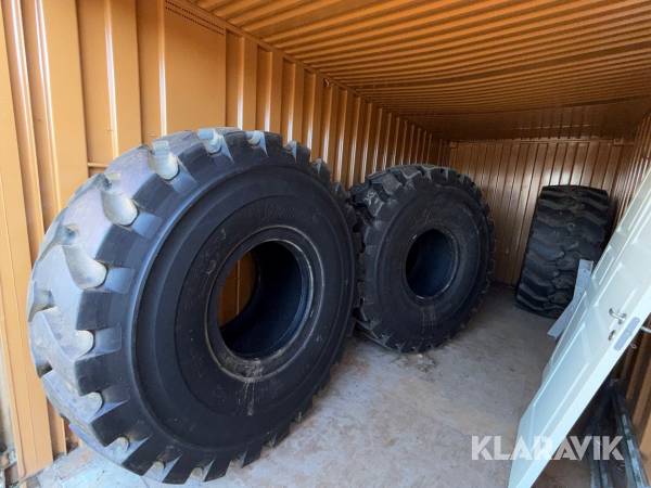Entreprenaddäck/bergsdäck Bridgestone 26.5R25 4st