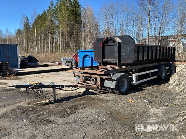 Lastväxlarsläp SLP 3-7600-VS med tipp och flak