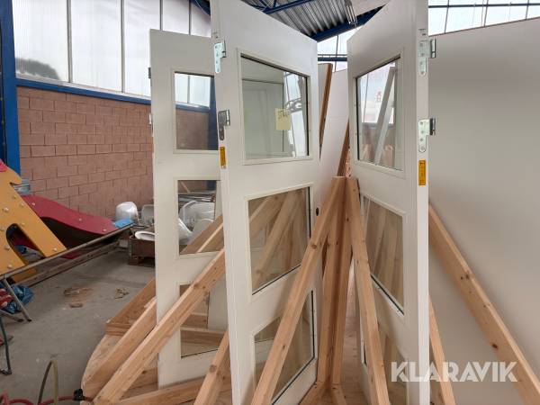 Dörrar med glas Swedoor 925x2040 3st