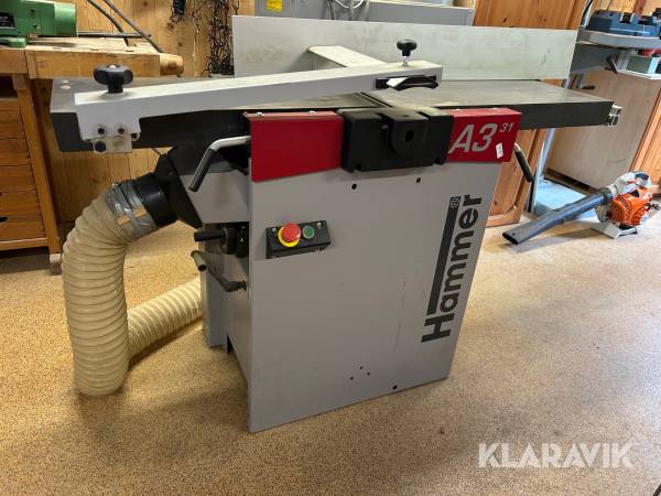 Rikt & planhyvel Hammer A3 31/05 med spånsug