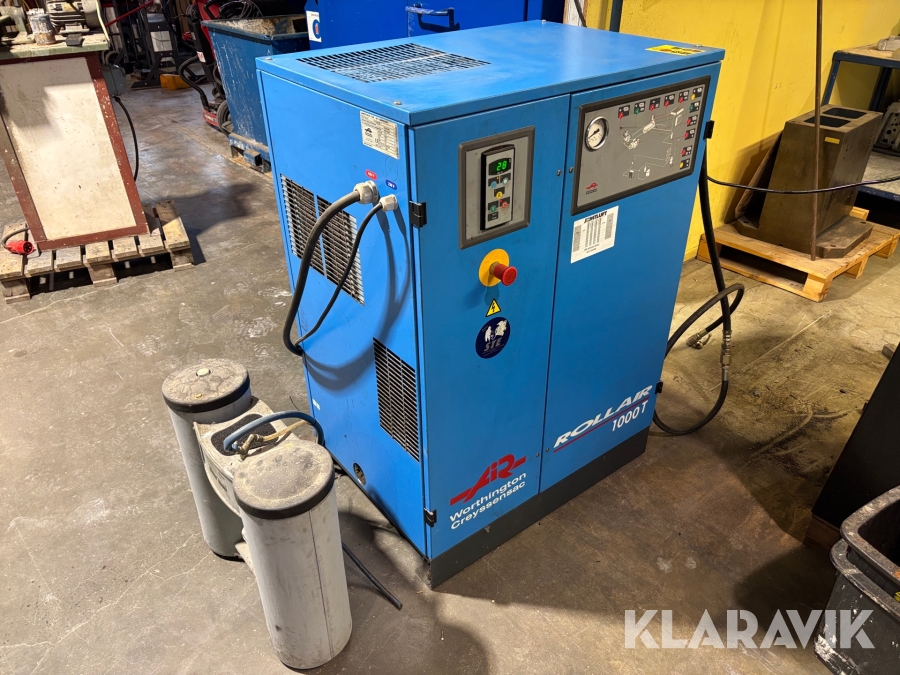 Kompressor Worthington Creyssensac Rollair 1000t