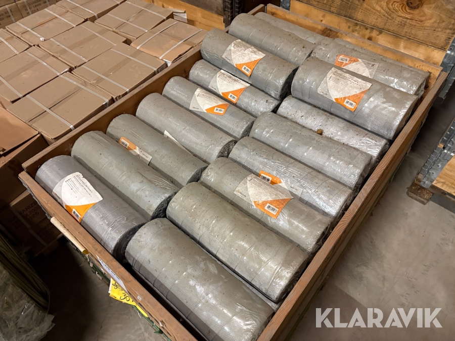 Aluminiumtrådduk Grunda 350mmx30m 1st pall