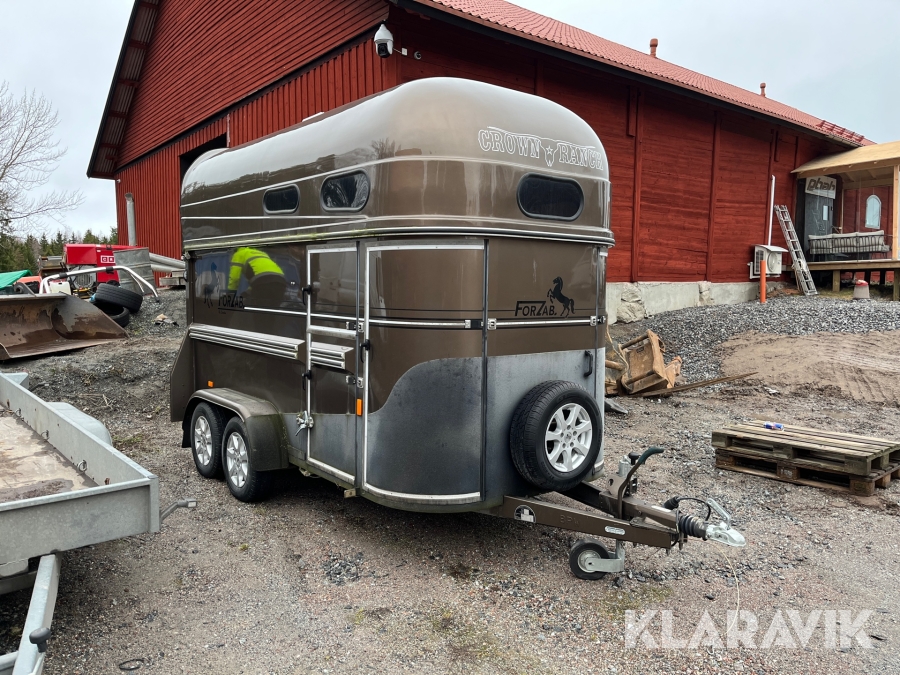 Hästtransport Forzab CLASSIC SEH 26