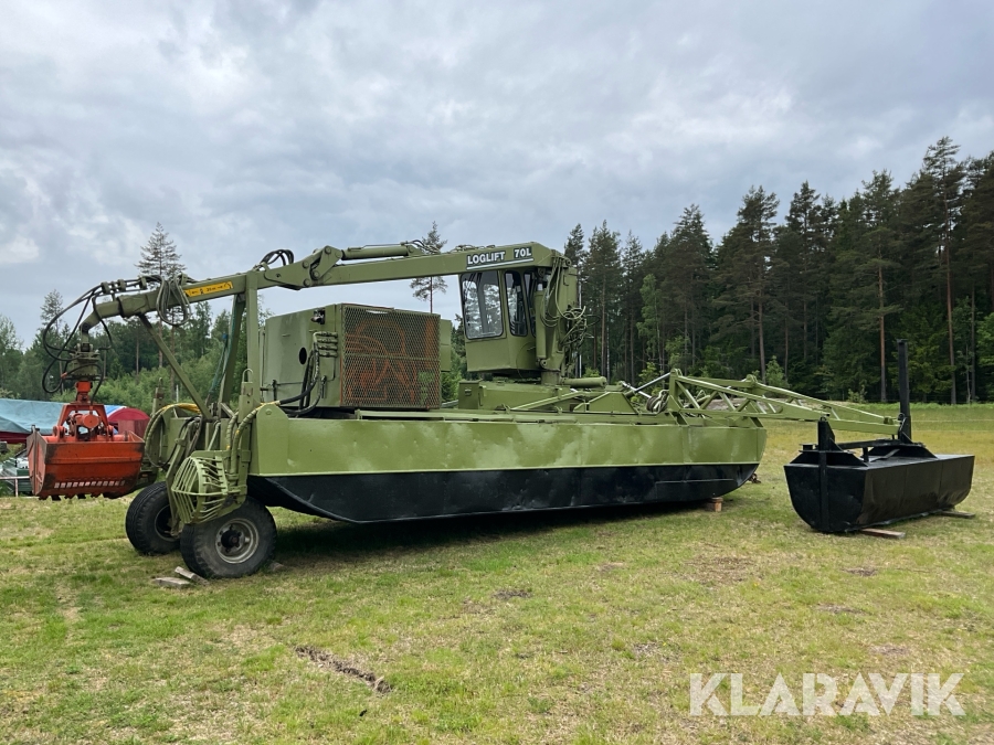 Pontongrävmaskin / mudderverk