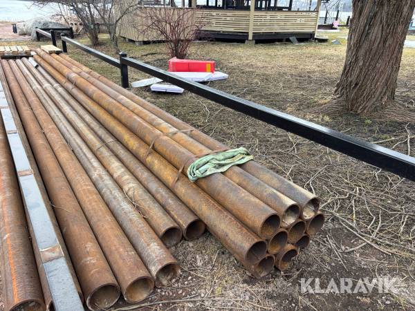 Järnrör 9m/ 10st