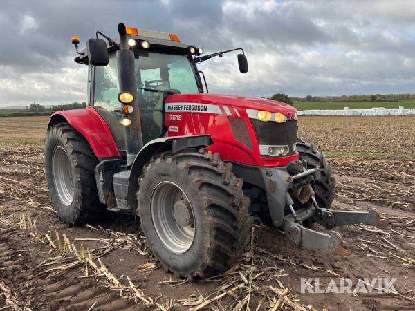 Traktor Massey Ferguson 7618 Dyna -VT - Med frontlyft