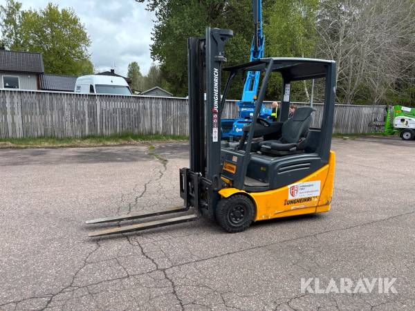 Motviktstruck Jungheinrich EFG216K endast 1548h