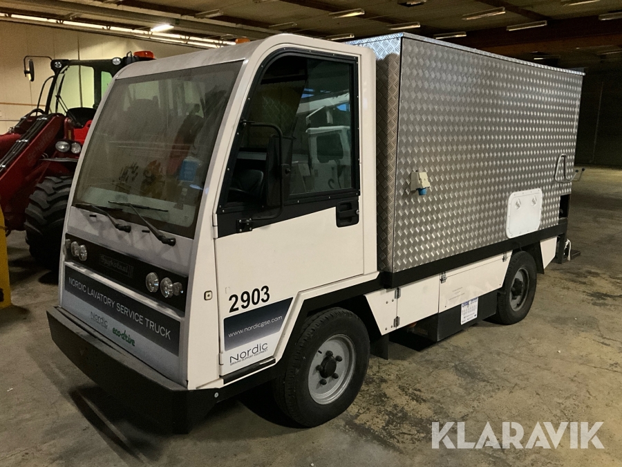 Flygplatsfordon Spijkstaal 2000 el-driven