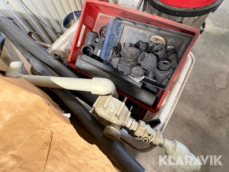 Diverse rördelar PVC/PP