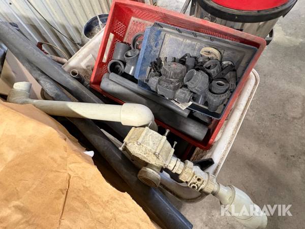 Diverse rördelar PVC/PP