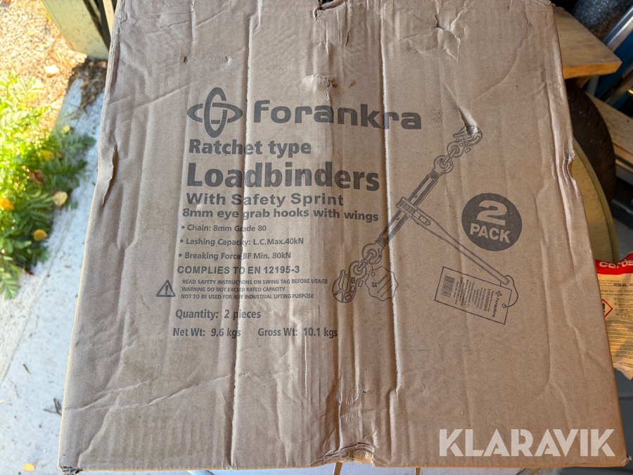  Lastsäkringar Forankra
