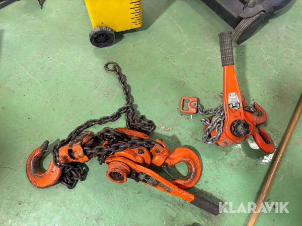 Taljor 6 ton + 3,2 ton 2st