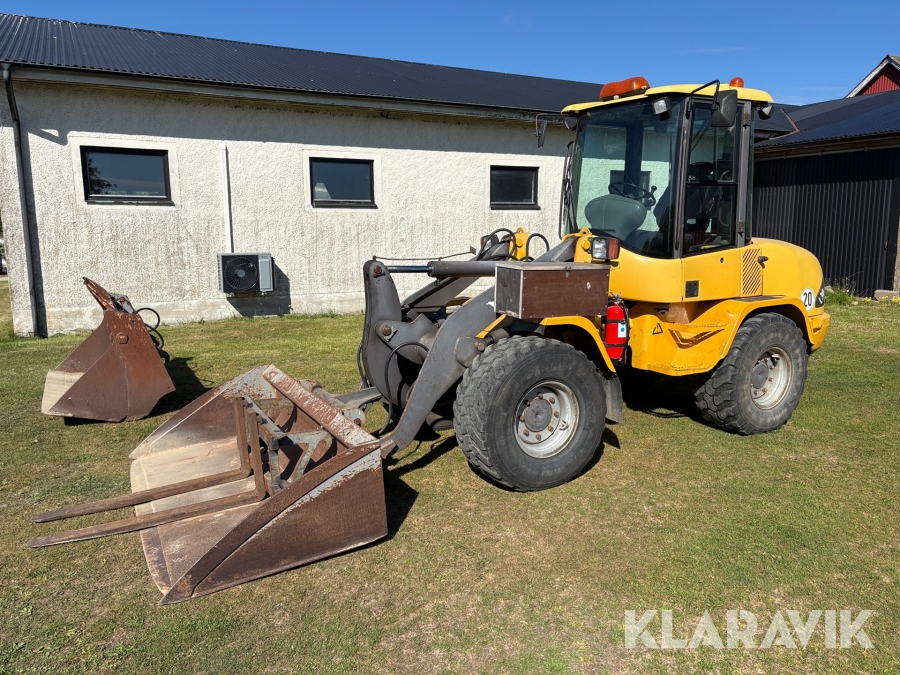 Hjullastare Volvo L30Z med 3 redskap