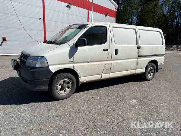 Skåpbil Toyota HiAce