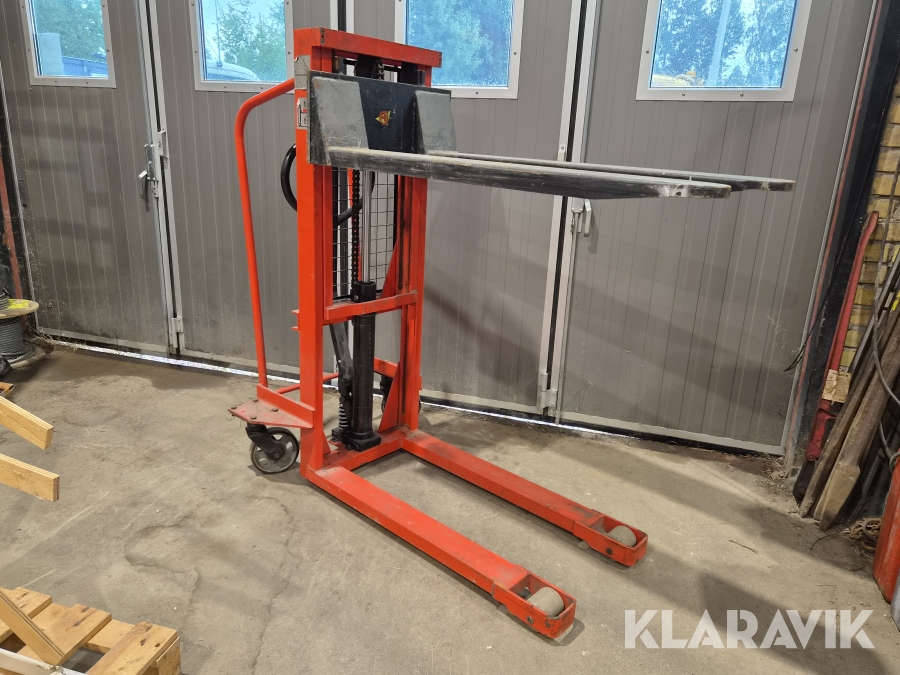 Höglyftande palldragare AJ VV 1000/1200 1000 kg