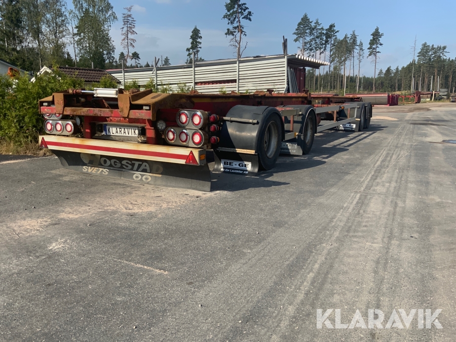 Lastväxlarsläp Hogstad med puttkolv