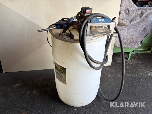 Ad-blue pump & tank Piusi