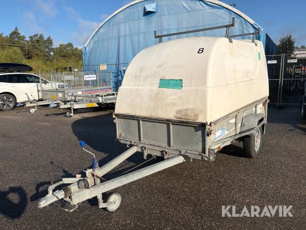Personbilssläp Rekotrailer 750 kg