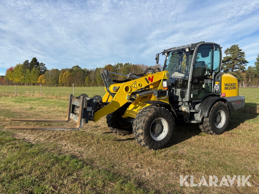 Hjullastare Wacker Neuson WL60 med redskap