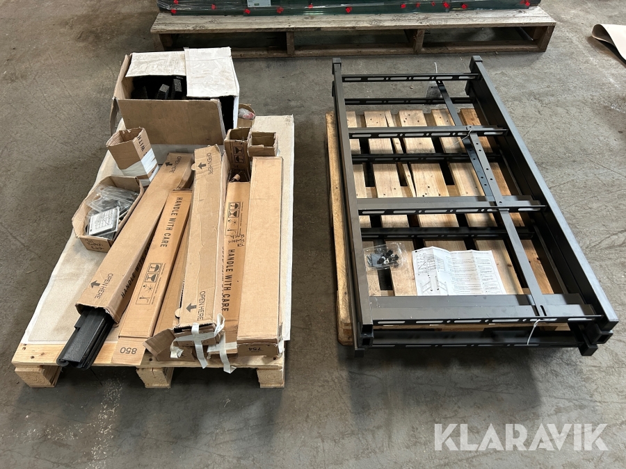 Batterihyllor / lagerhylla