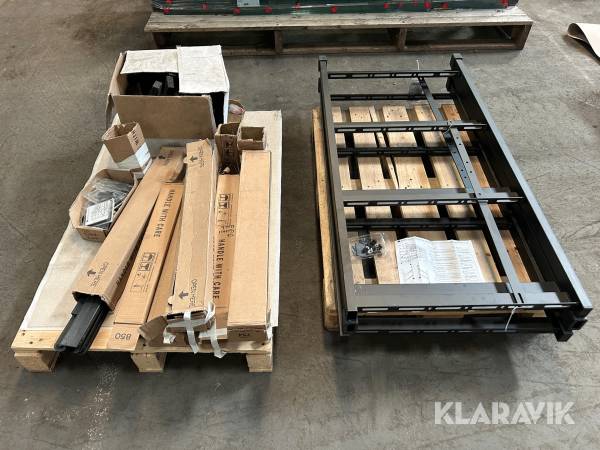 Batterihyllor / lagerhylla