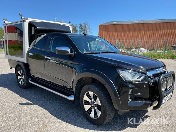 Pickup Isuzu D-Max XRL Double Cab CNG med kåpa/blixtljus & extraljus