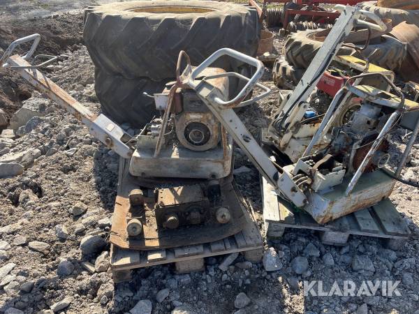 Markvibratorer Swepac FB 200E 3st