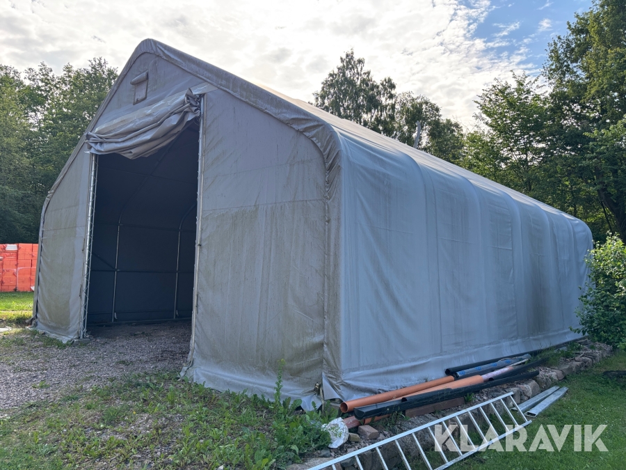 Lagertält / Tälthall / Industritält Tältpartner 10x12m - Totalt 120m2