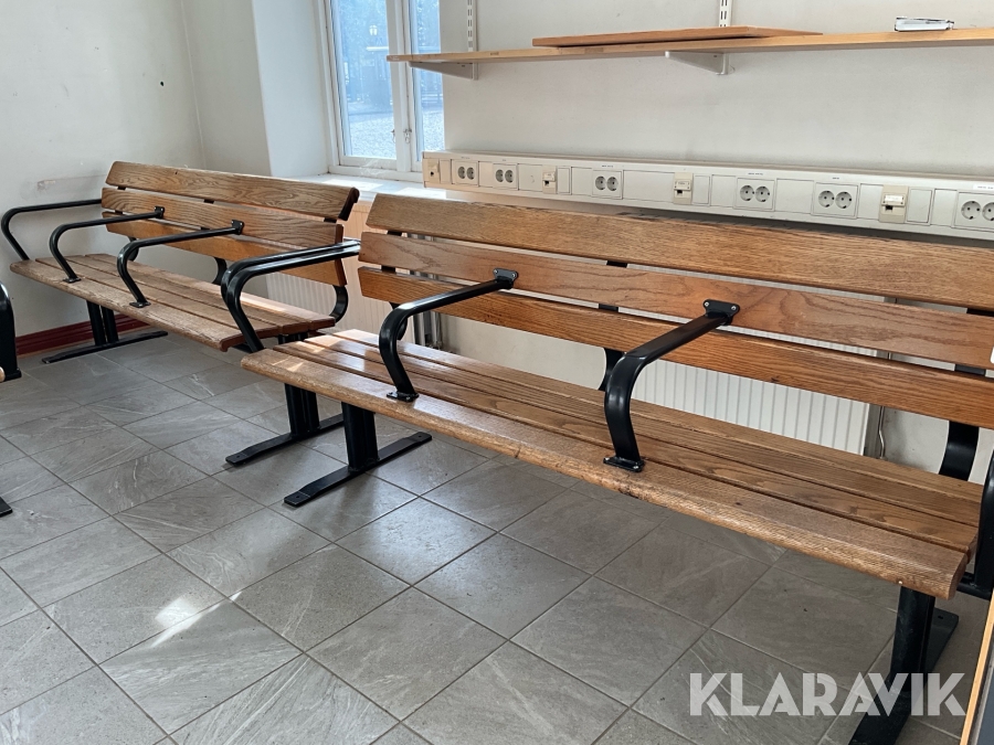 Parksoffa/Trädgårdsbänk Nola Sweden 2st