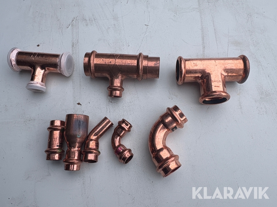 Presskopplingar och rör