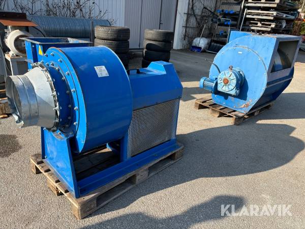 Fläkt & separator JKF Industri 40 MT R & PS-10