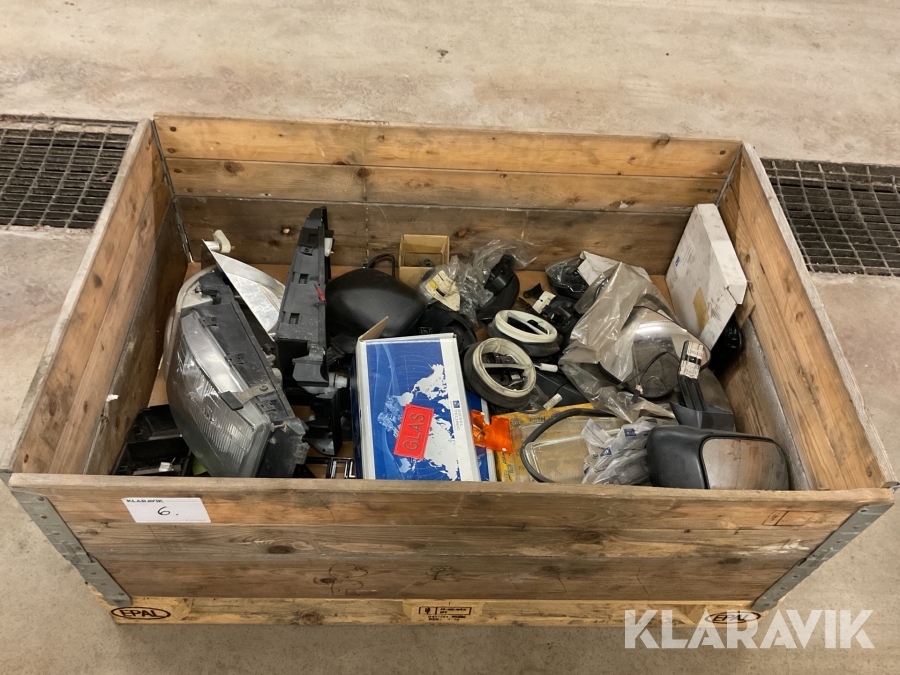 Strålkastarglas Scania