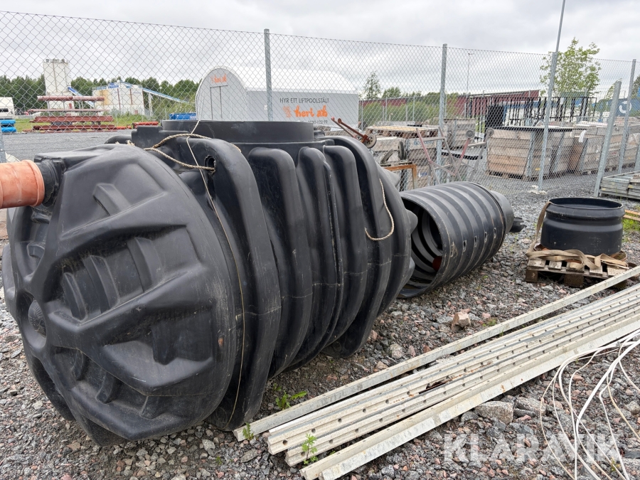 Oljeavskiljare Sepko 1200L/6l/S med sandfång