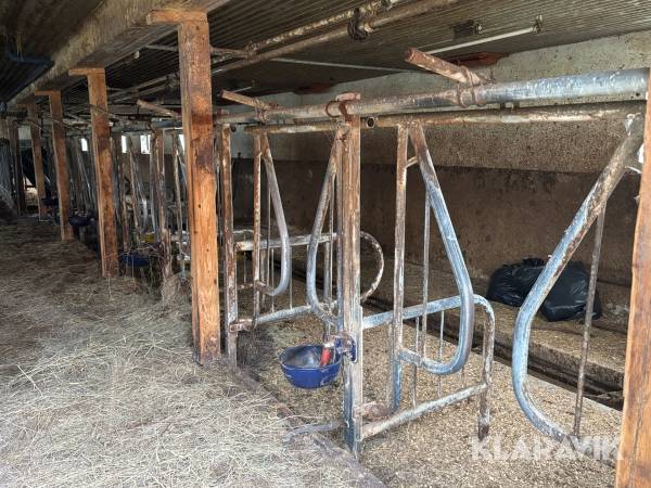 Fodergrindar 8 platser 9.8m