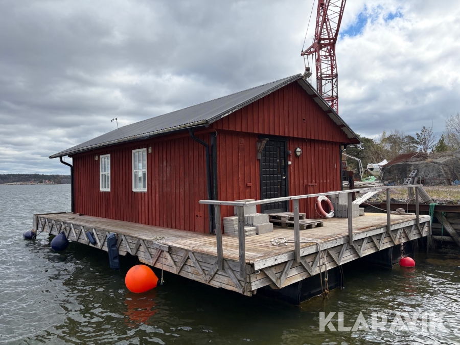 Flytande hus 46kvm