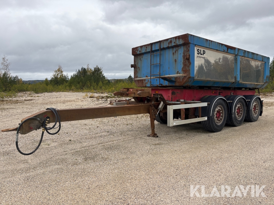 Tippsläp tridem SLP PHV-3