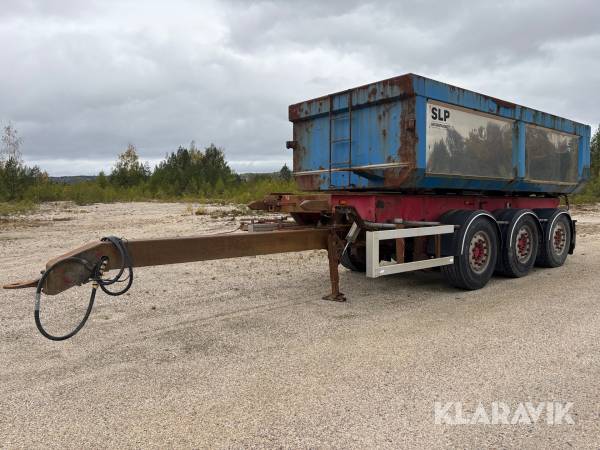 Tippsläp tridem SLP PHV-3