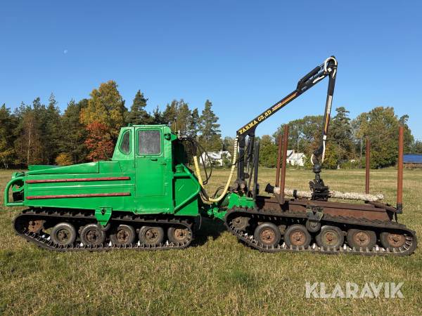 Bandvagn med skogskran Volvo BM BV202NF1