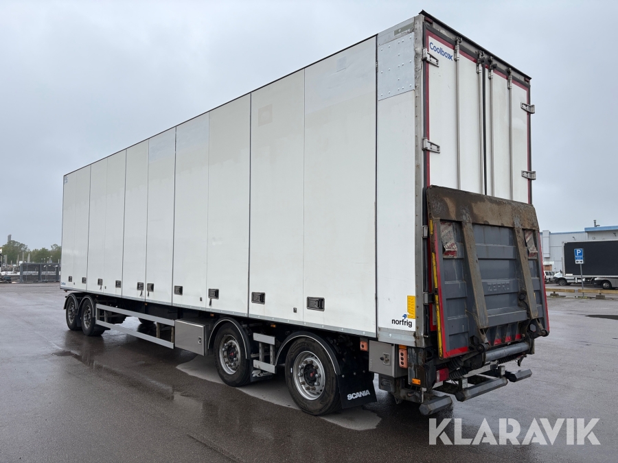Skåpsläp Norfrig WH4-36-125CFÖM
