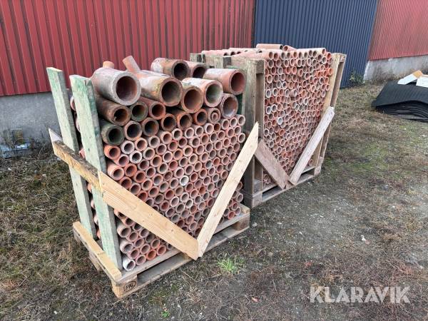 Tegelrör - 2 pall